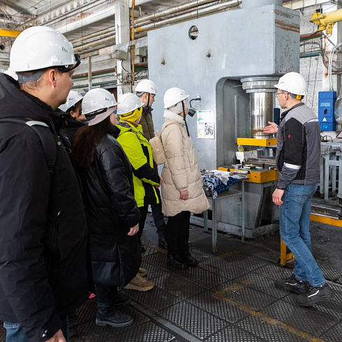 Знакомство молодых сотрудников «Канашского вагоностроительного завода» с Чебоксарским агрегатным заводом