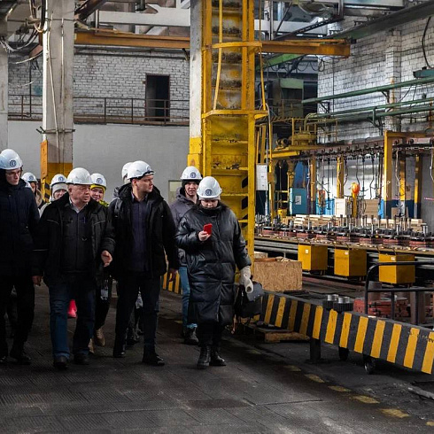 Знакомство молодых сотрудников «Канашского вагоностроительного завода» с Чебоксарским агрегатным заводом